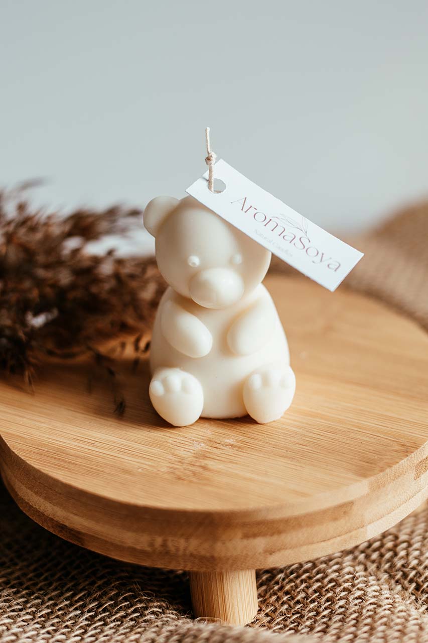 świeca mini teddy bear