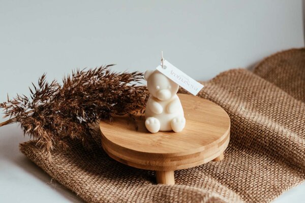 świeca mini teddy bear