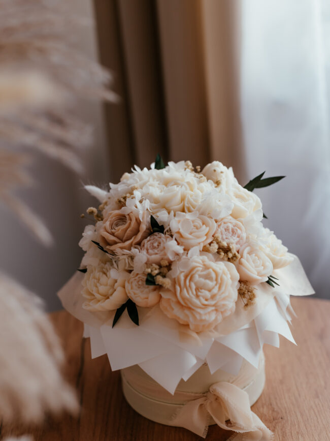 FLOWER BOX CANDLE BOX