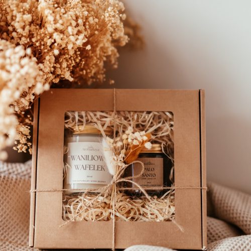 Zestaw świec sojowych